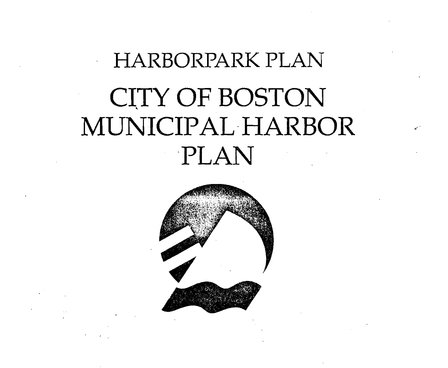 HARBOR PARK PLAN BOSTON MUNICIPAL